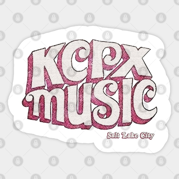 KCPX Salt Lake City Sticker by karutees